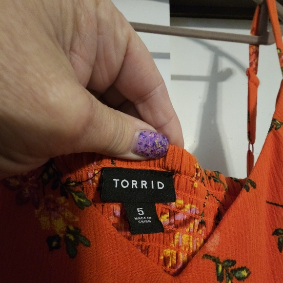 Torrid washable gauze tired maxi - Picture 5 of 5